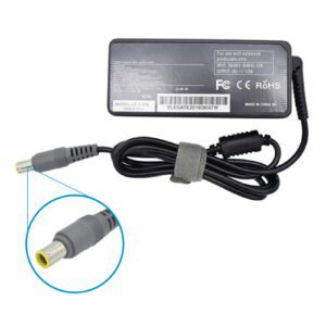 Cargador para Laptop Lenovo 20V 3.25A (Pin Central) Punta 7.9*5.5mm