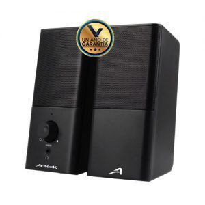 Bocinas Multimedia 2.0 USB Acteck S30 para PC o Laptop